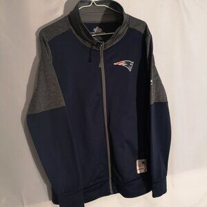 Majestic Fan Fashion New England Patriots Ladies Full Zip Jacket